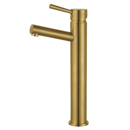 Fauceture LS8413DL Concord Single-Handle Vessel Faucet, Brushed Brass LS8413DL
